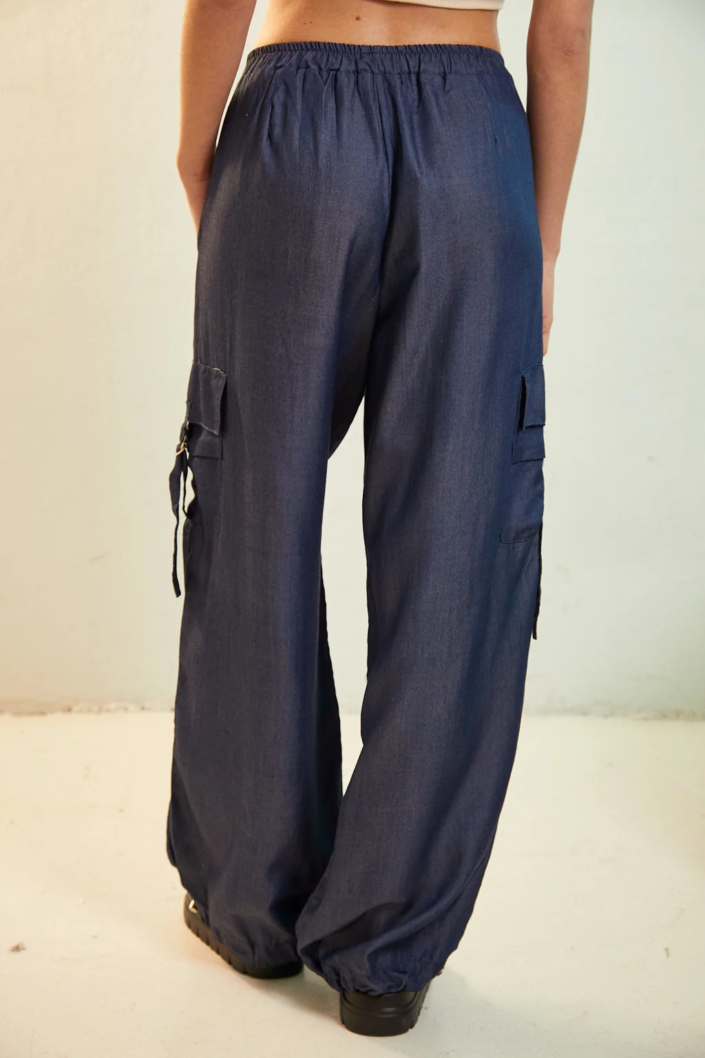 9800054 - pantalon parachute denim