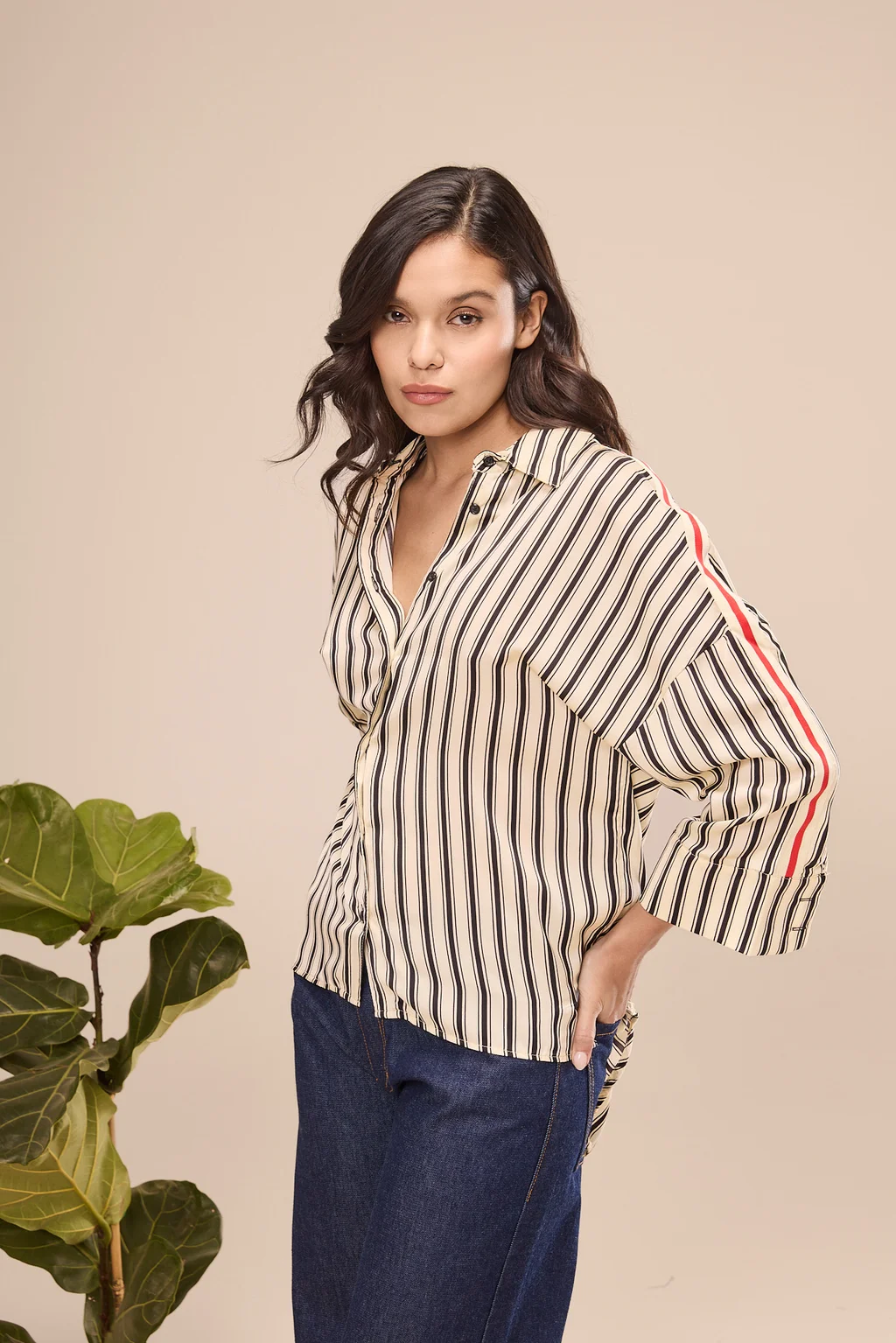 1400057 - CAMISA RAYADA JACINTA