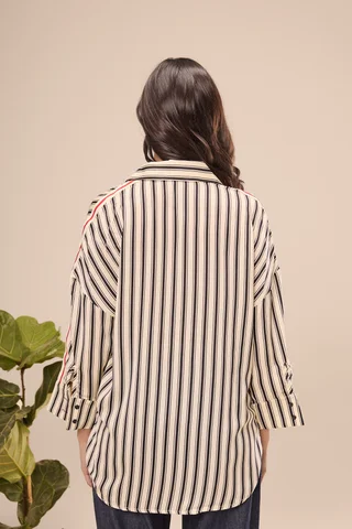 1400057 - CAMISA RAYADA JACINTA - Vista 4