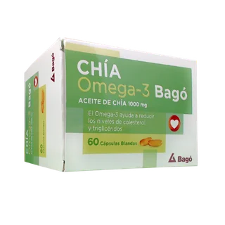 CHIA OMEGA-3 1000MG CAPS X 60 - Vista 1