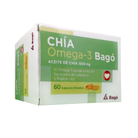 CHIA OMEGA-3 1000MG CAPS X 60