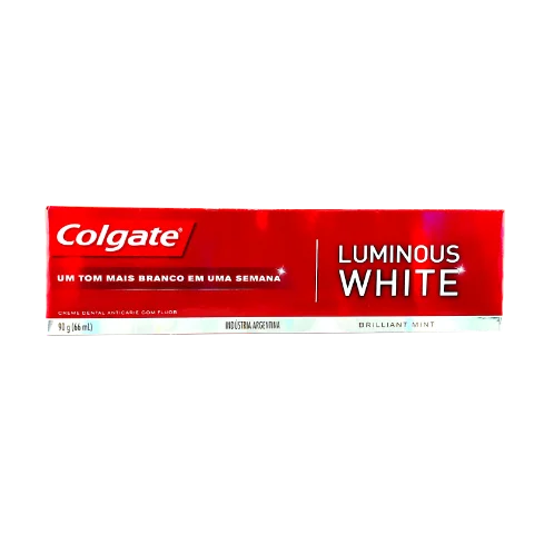 COLGATE DENT LUMI WHITE  X 90
