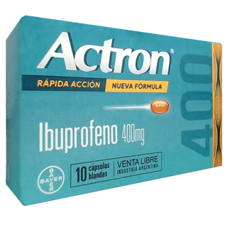 ACTRON 400 RA NF CAPS X 10 - Vista 1