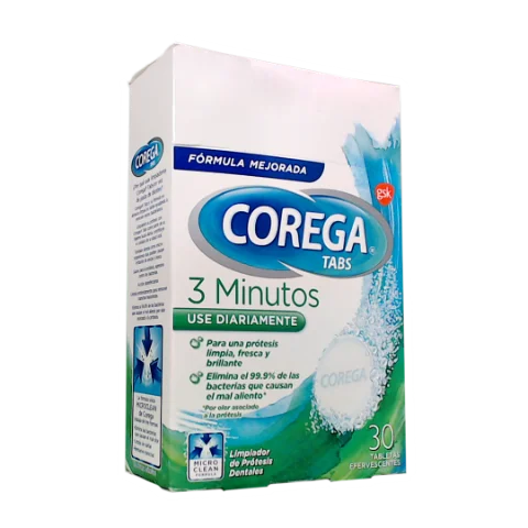 COREGA TABS 3MIN 4 EN 1 X30