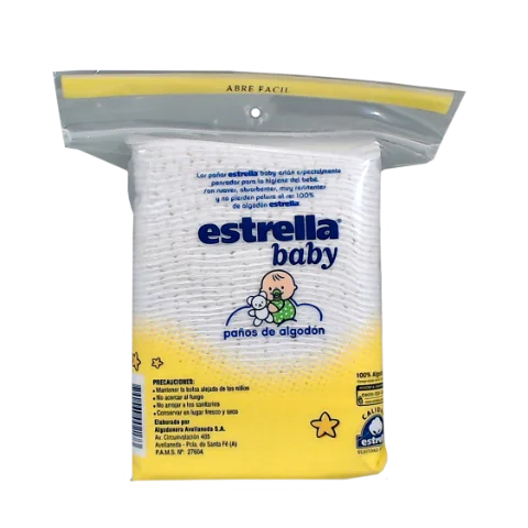 ESTRELLA BABY PAÑOS MAXI X 50