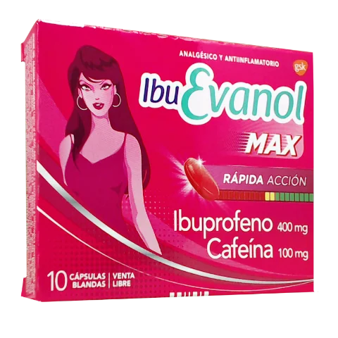IBU EVANOL MAX  RAPI ACC X10