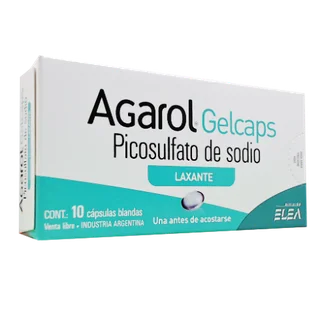 AGAROL 5 MG GELCAPS X 10 - Vista 1