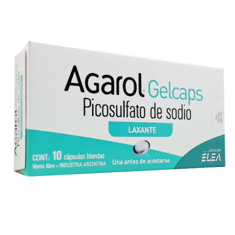 AGAROL 5 MG GELCAPS X 10
