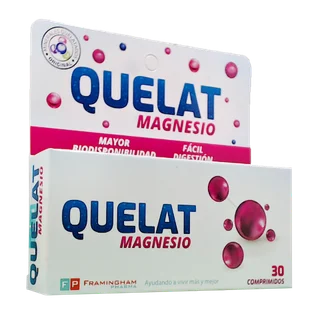 QUELAT MAGNESIO    COMP X 30 - Vista 1