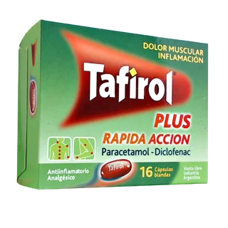 TAFIROL PLUS R/ACC CAPS BLX16 - Vista 1