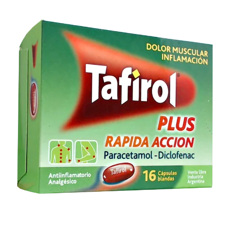 TAFIROL PLUS R/ACC CAPS BLX16