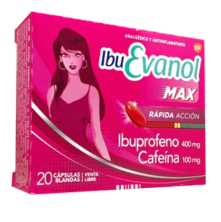 IBU EVANOL MAX  RAPI ACC X20 - Vista 1