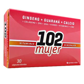 102 MUJER CAPS X 30 - Vista 1