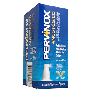 PERVINOX ANESTESICO SPRAY X40 - Vista 1