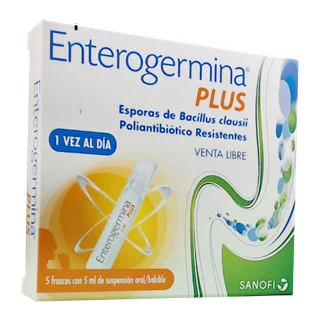 ENTEROGERMINA PLUS AMP BEB X5 - Vista 1