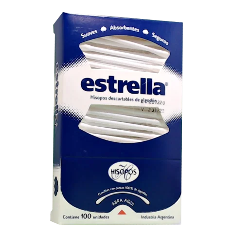 ESTRELLA HISOPO CAJA X100