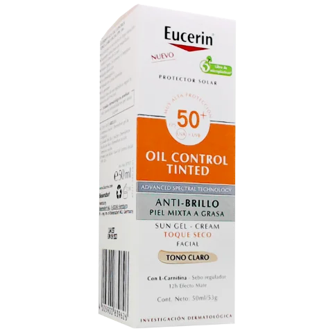 EUCERIN SOL 50 GEL TS CLAX 50
