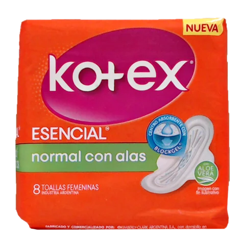 KOTEX TOFE ESENCI C/A X 8