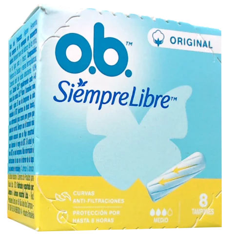 OB TAMP CURVO CAN MEDIO X 8