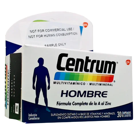 CENTRUM HOMBRE  COMP X 30