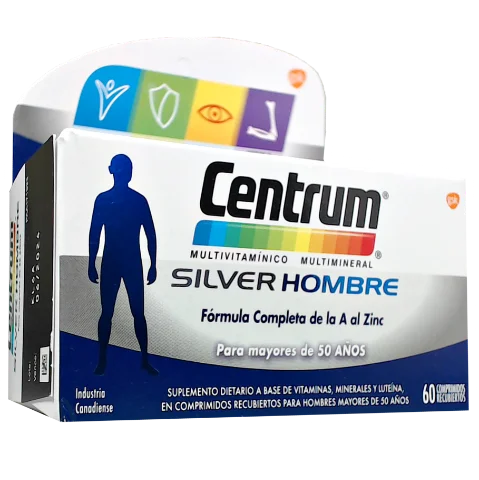 CENTRUM SILVER HOMBRE CM X60