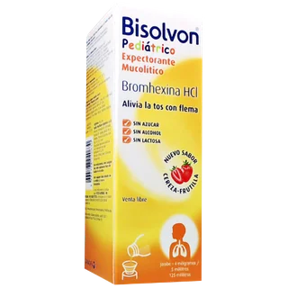 BISOLVON PED JBE X 125ML - Vista 1