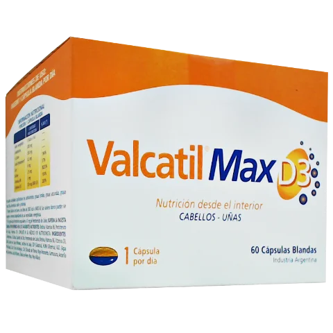 VALCATIL MAX D3 CAPS X 60