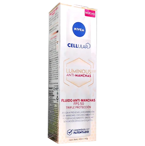 NIVEA LOC LUMINOUS FPS50 X 40