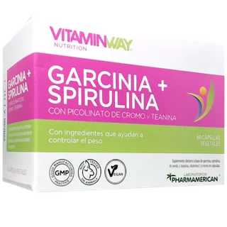 VITAMIN WAY GARCIN+SPIRUL X60 - Vista 1