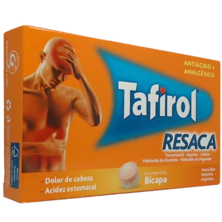 TAFIROL RESACA  COMP X 8 - Vista 1