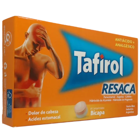 TAFIROL RESACA  COMP X 8