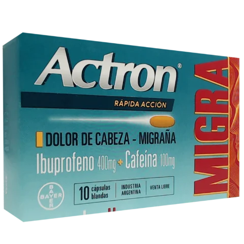 ACTRON MIGRA CAPS X 10