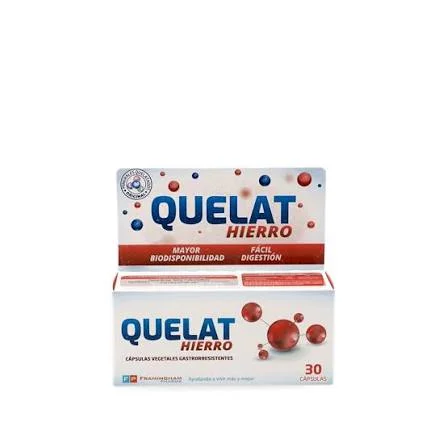 QUELAT HIERRO CAPS GASTRO X30