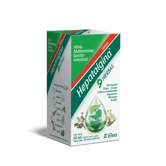 HEPATALGINA 9 HIERB.GTS X50ML