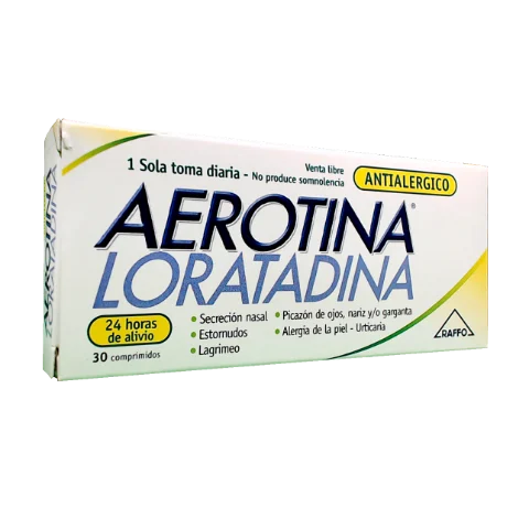 AEROTINA 10 MG COMP X 30