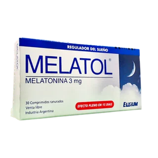 MELATOL 3 MG  COMP RAN X 30 - Vista 1