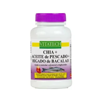 VITATECH ACEI PESC+CHI+BACX30 - Vista 1