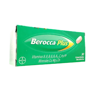 BEROCCA PLUS  COMP LAQ  X 30 - Vista 1