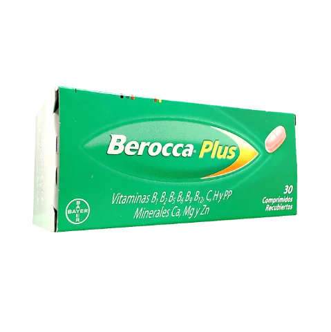 BEROCCA PLUS COMP LAQ X 30