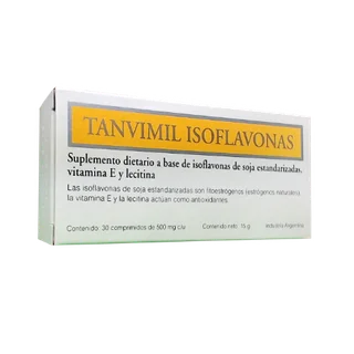 TANVIMIL ISOFLAVONAS COMP X30 - Vista 1