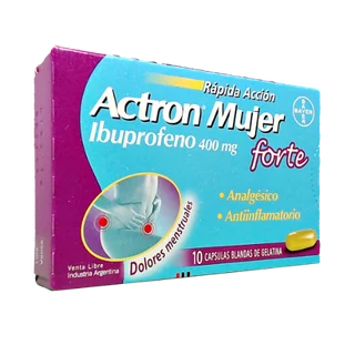 ACTRON MUJER RA 400 CAPS X 10 - Vista 1