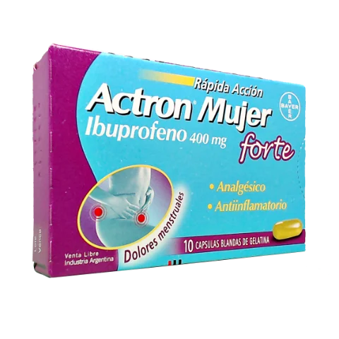ACTRON MUJER RA 400 CAPS X 10
