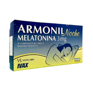 ARMONIL NOCHE 3 MG COMP X 30 - Vista 1