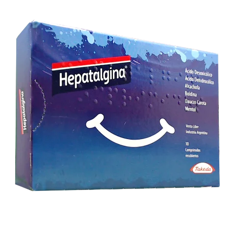 HEPATALGINA COMP X 10