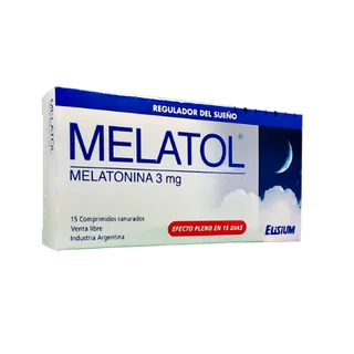 MELATOL 3 MG  COMP RAN X 15 - Vista 1