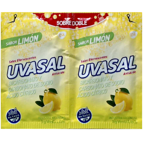 UVASAL SOBRE DOBLE LIMON X 1