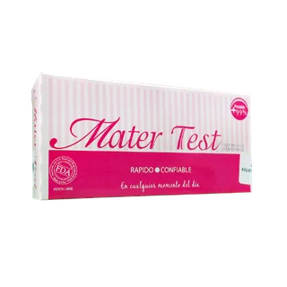 MATER TEST EMBARAZO X1 - Vista 1