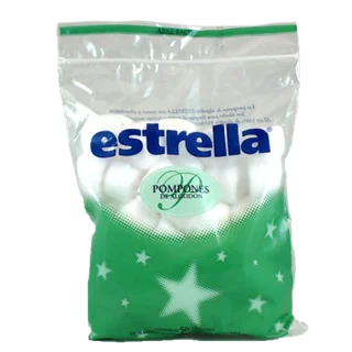 ESTRELLA POMPONES ALGODX 50 - Vista 1