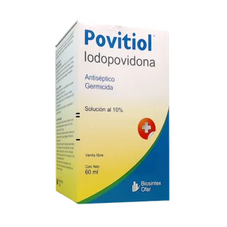 POVITIOL 10% SOL TOPI X 60 ML - Vista 1