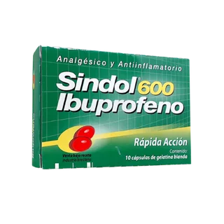 SINDOL 600 MG CAPS BLAND X 10 - Vista 1
